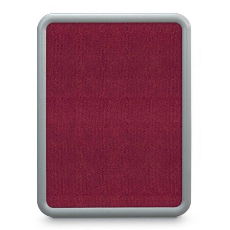 United Visual Products Sliding Door Indoor Enclosed Corkboard, 7 UV9003ACS-BLACK-CINNABA